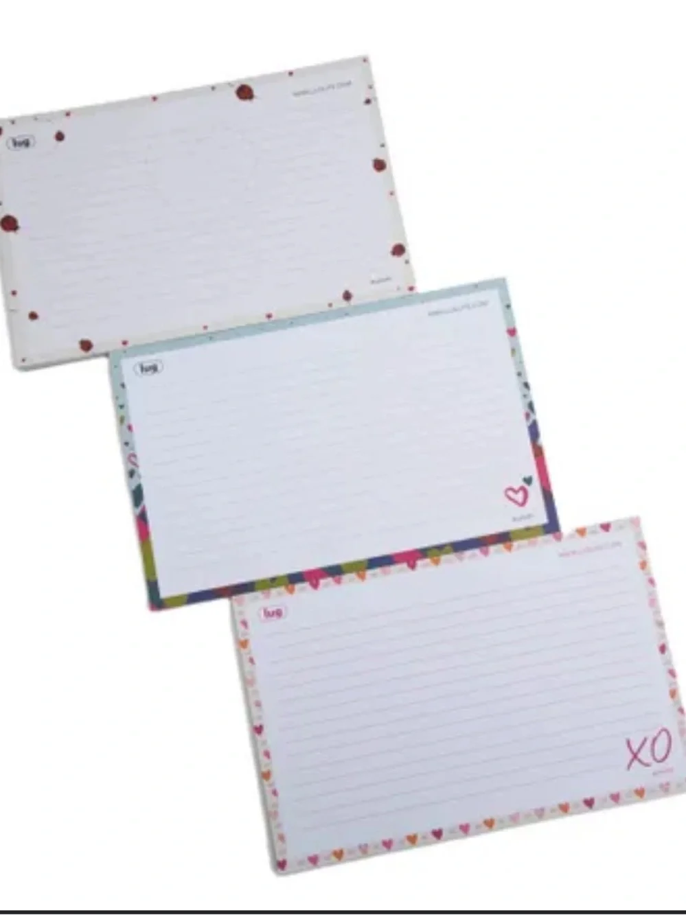 Lug Doodle Notepad 3pk - 8.5